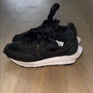 Black and White Sacai Sneakers